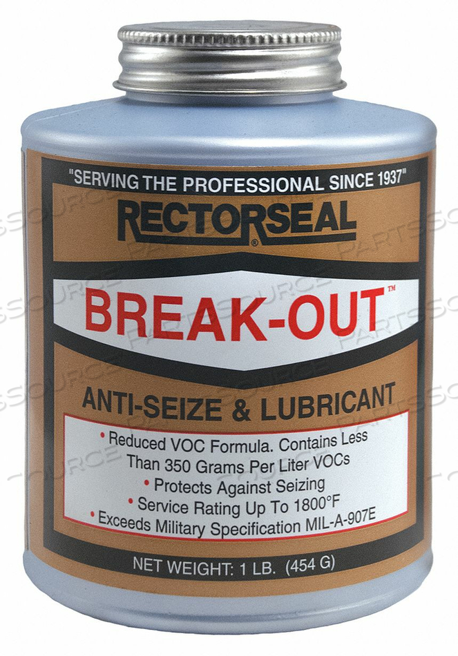 ANTI SIEZE COMPOUND BREAK OUT 16 OZ. by Rectorseal