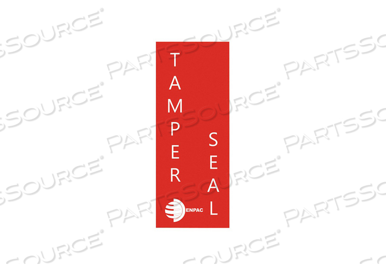 TAMPER SEAL, 10 PER BAG by Enpac
