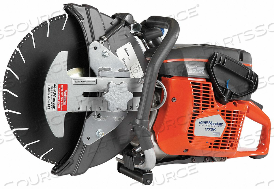 CONCRETE SAW WET/DRY 5 HP 4650 RPM by Tempest Technology Corporation CONCRETE SAW WET/DRY 5 HP 4650 RPM by Tempest Technology Corporation