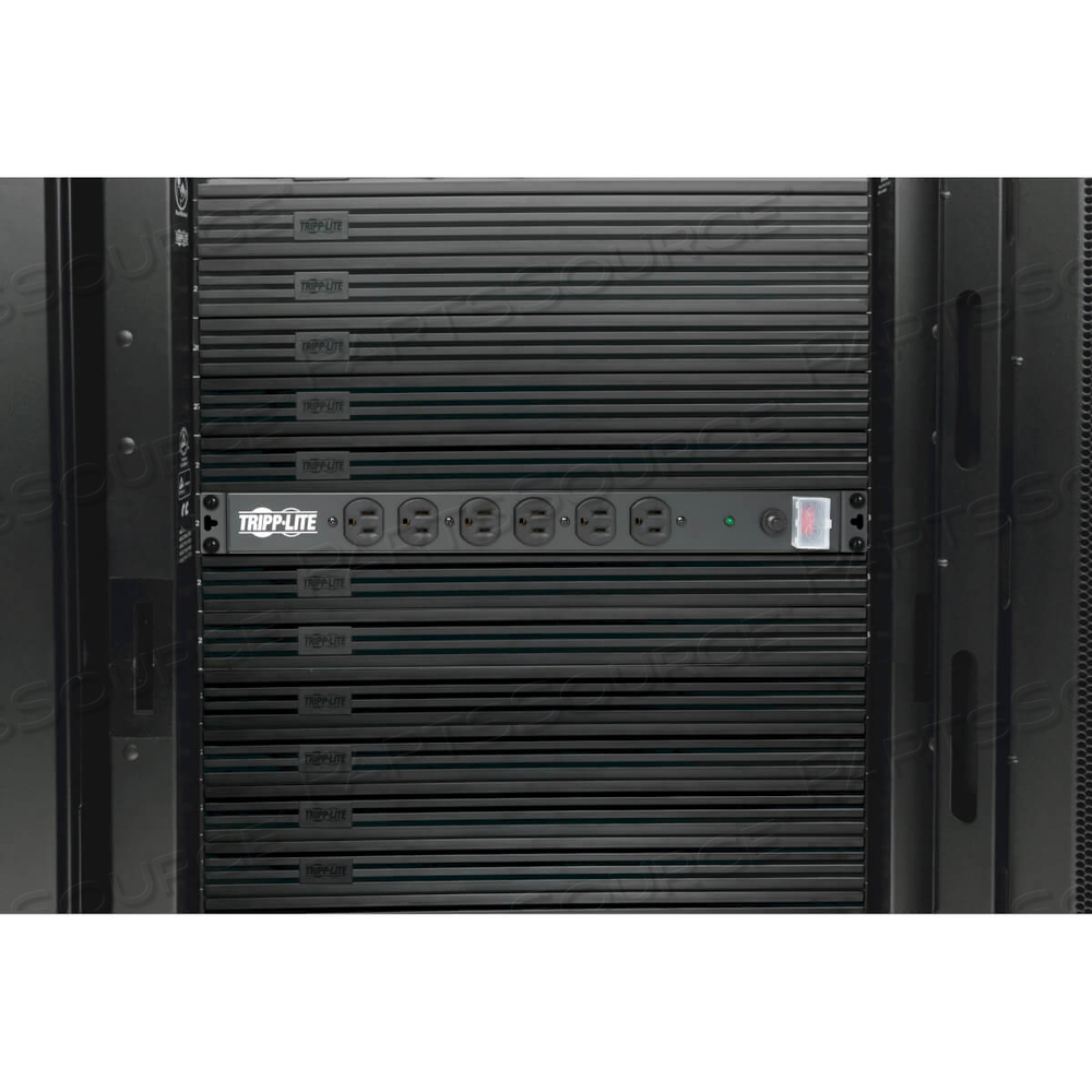 SURGE PROTECTOR 14-OUTLET RACKMOUNT 15FT CORD 3000 JOULES 1URM by Tripp Lite