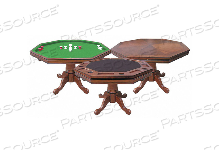 3 1 GAME TABLE WALNUT SOLID HARDWOOD GRN by Hathaway 3 1 GAME TABLE WALNUT SOLID HARDWOOD GRN by Hathaway