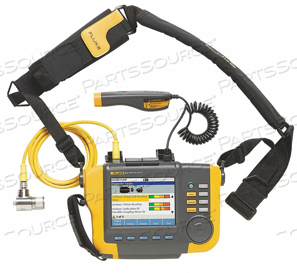 VIBRATION TESTER LCD 0 TO 80G PEAK AA by Fluke Electronics Corp (Industrial Div.) VIBRATION TESTER LCD 0 TO 80G PEAK AA by Fluke Electronics Corp (Industrial Div.)