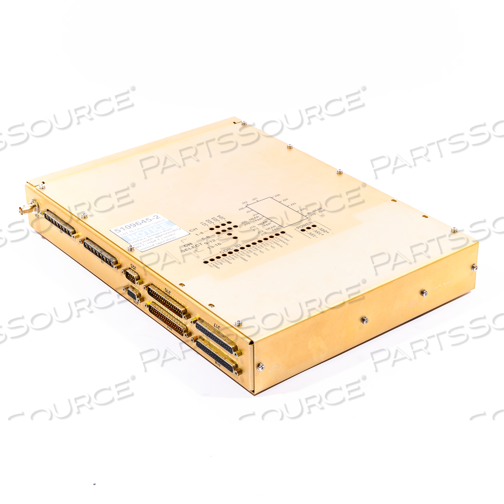 5109645 - GE - MRI - 1.5T 16 CHANNEL SWITCH ASSEMBLY 5109645 - GE - MRI - 1.5T 16 CHANNEL SWITCH ASSEMBLY