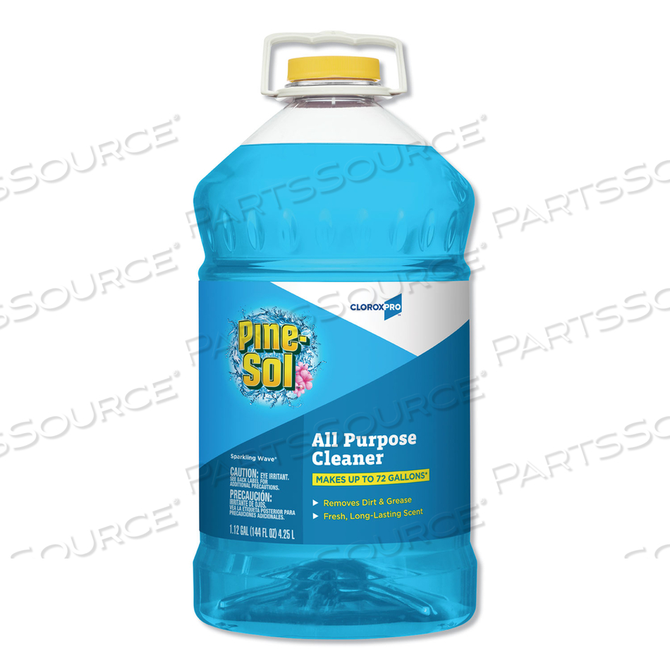 ALL PURPOSE CLEANER, SPARKLING WAVE, 144 OZ BOTTLE, 3/CARTON 