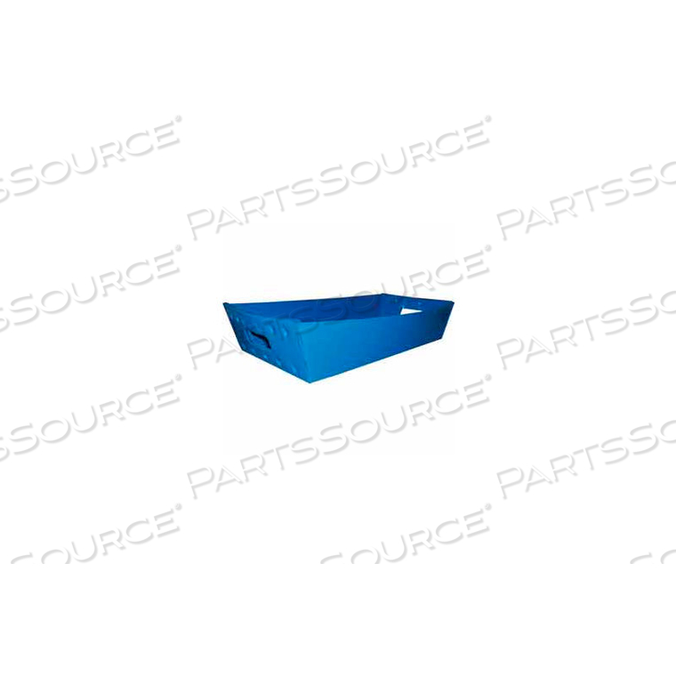 CORRUGATED PLASTIC NESTED TRAY, 24X12X4-1/2, BLUE (MIN. PURCHASE QTY 180+) by Minnesota Diversified Industries