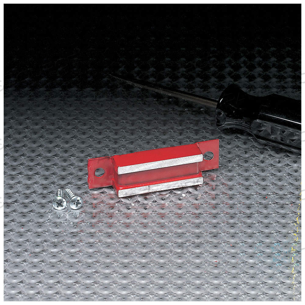 LATCH MAGNET, STEEL, 100 LB MAX. PULL, 5 IN OVERALL LG, 3/4 IN OVERALL WD by Approved Vendor