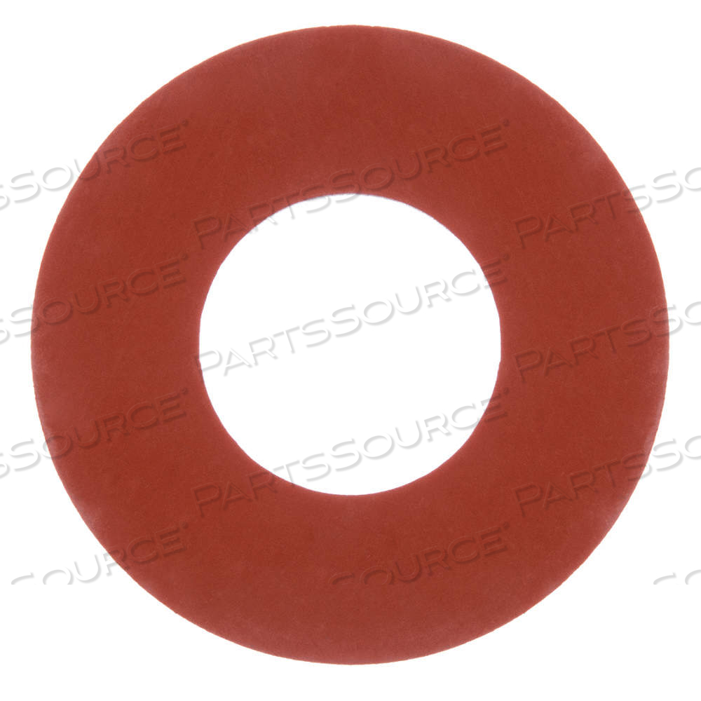 RING FLANGE GASKET, CLASS 300, SILICONE, FOR 2 1/2 IN PIPE, 1/8 IN THICK, 2 7/8 IN INSIDE DIA, RED by USA Sealing, Inc RING FLANGE GASKET, CLASS 300, SILICONE, FOR 2 1/2 IN PIPE, 1/8 IN THICK, 2 7/8 IN INSIDE DIA, RED by USA Sealing, Inc