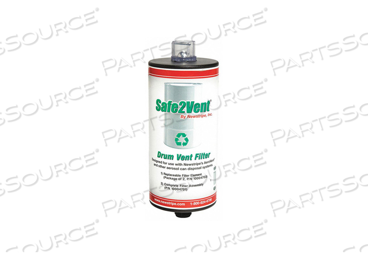 SAFE2VENT COMPLETE FILTER ASSEMBLY by Newstripe SAFE2VENT COMPLETE FILTER ASSEMBLY by Newstripe