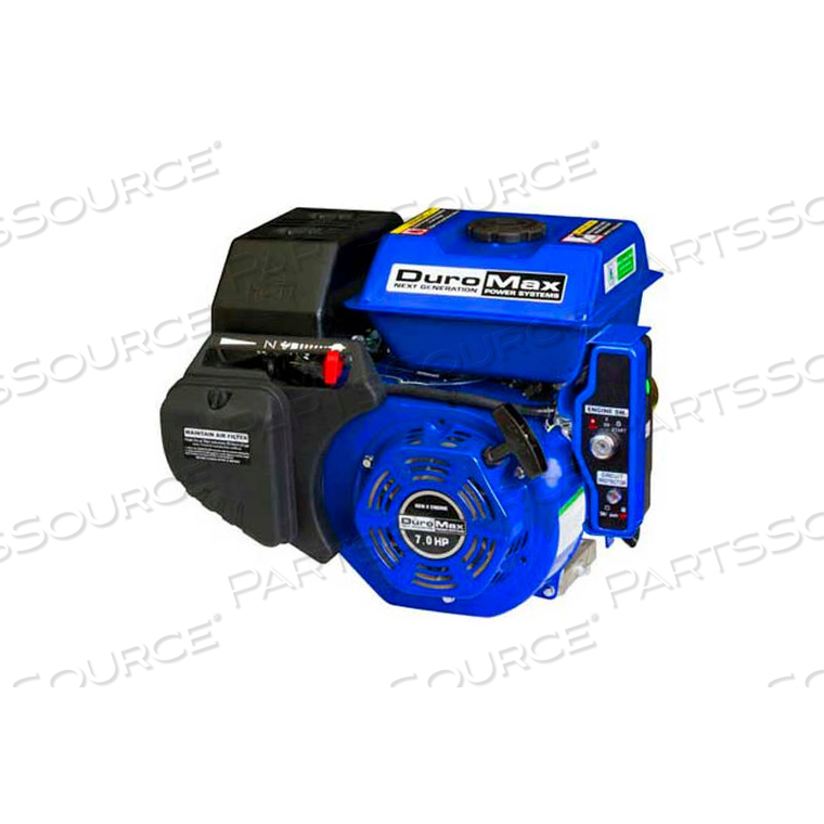 DUROMAX RECOIL/ELECTRIC START ENGINE, 7HP, 3/4" HORIZONTAL SHAFT by Imperial Industrial Supply DUROMAX RECOIL/ELECTRIC START ENGINE, 7HP, 3/4" HORIZONTAL SHAFT by Imperial Industrial Supply