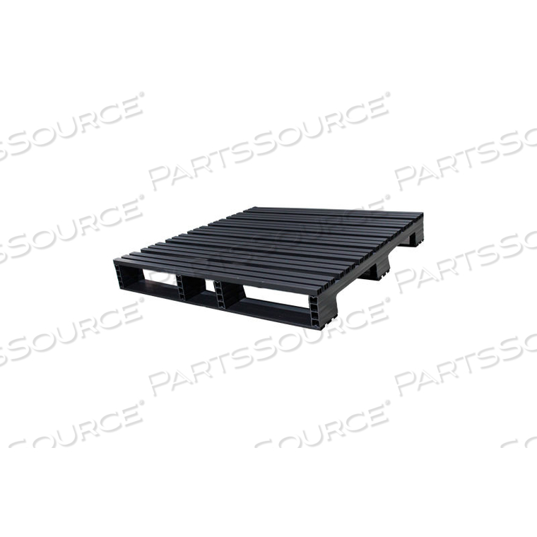 PLASTIC PALLET 48 X 48 FOUR-WAY ENTRY 3000 FORK CAPACITY by Jifram Extrusions, Inc.