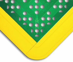 INTERLOCK DRAINAGE MAT GREEN 2FT3 X2FT6 by Wearwell