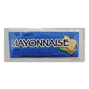 CONDIMENT PACKETS, MAYONNAISE, 0.32 OZ PACKET, 200/CARTON by Flavor Fresh