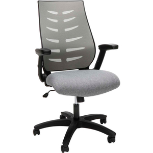 MIDBACK MESH OFFICE CHAIR FOR COMPUTER DESK, GRAY () by OFM Inc