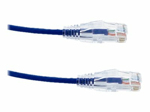 AXIOM BENDNFLEX ULTRA-THIN - PATCH CABLE - RJ-45 (M) TO RJ-45 (M) - 6 FT - UTP - CAT 6 - MOLDED, SNAGLESS - BLUE by Axiom