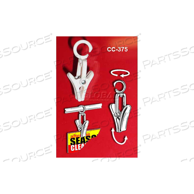 CLEVER CLIP-STRIP, WHITE by Clip Strip Corp.