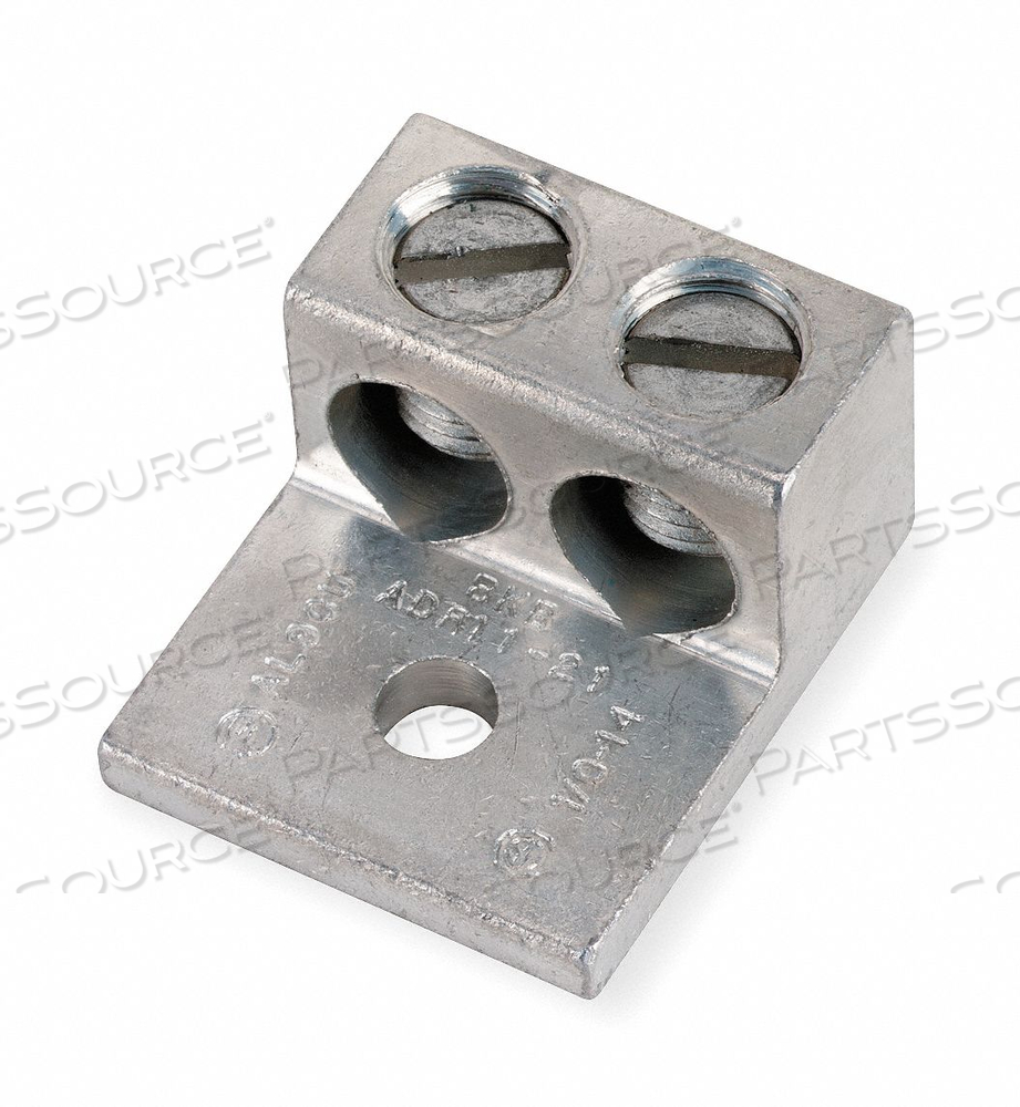 MECHANICAL TERMINAL, ALUMINUM, TIN PLATED, 5/16 INCH, HEX SOCKET, CU/AL by ABB, Inc. 