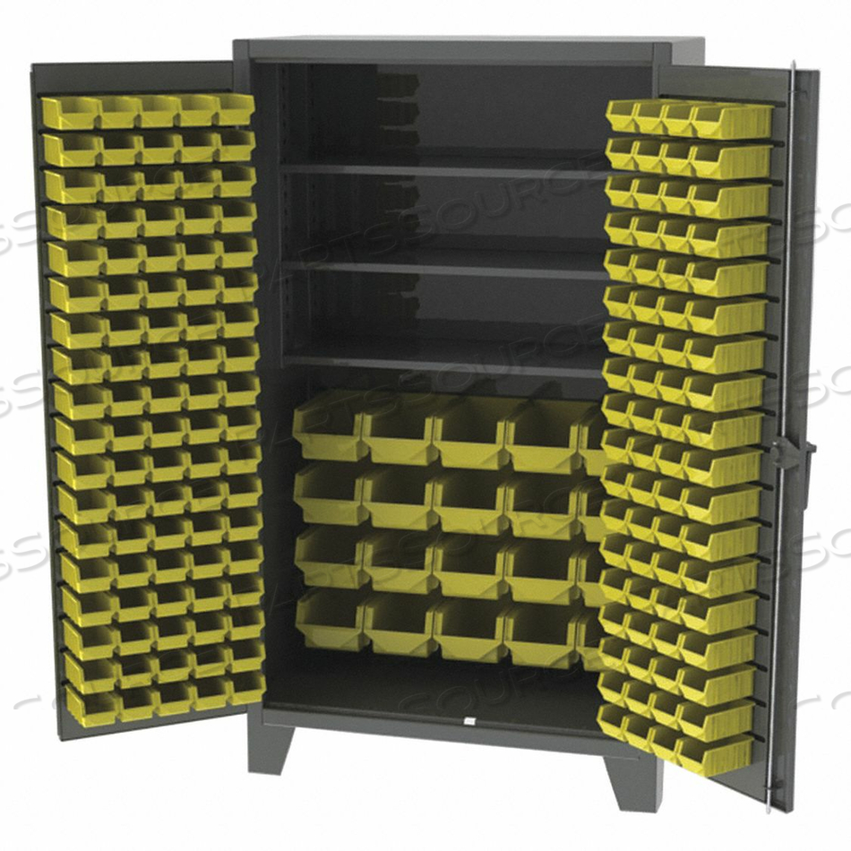 BIN CAB LOUVERED/SHELVING 84 H 48 W 24 D by Greene Manufacturing, Inc. BIN CAB LOUVERED/SHELVING 84 H 48 W 24 D by Greene Manufacturing, Inc.