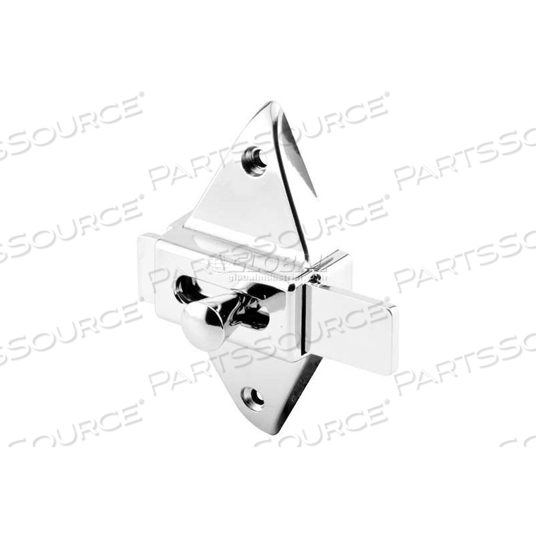 SLIDE LATCH, 2-3/4" CENTERS, CHROME 