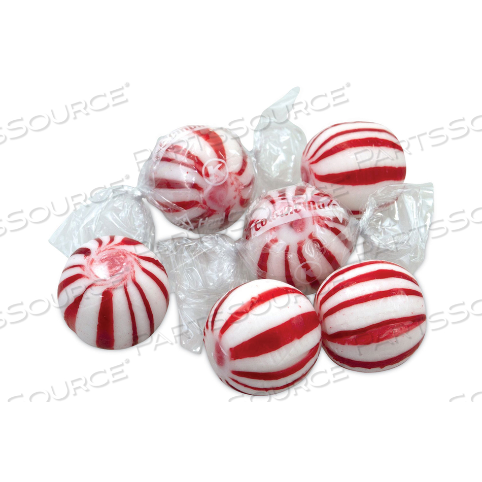 JUMBO PEPPERMINT BALLS BAG, 38.1 OZ BAG, 120 COUNT 