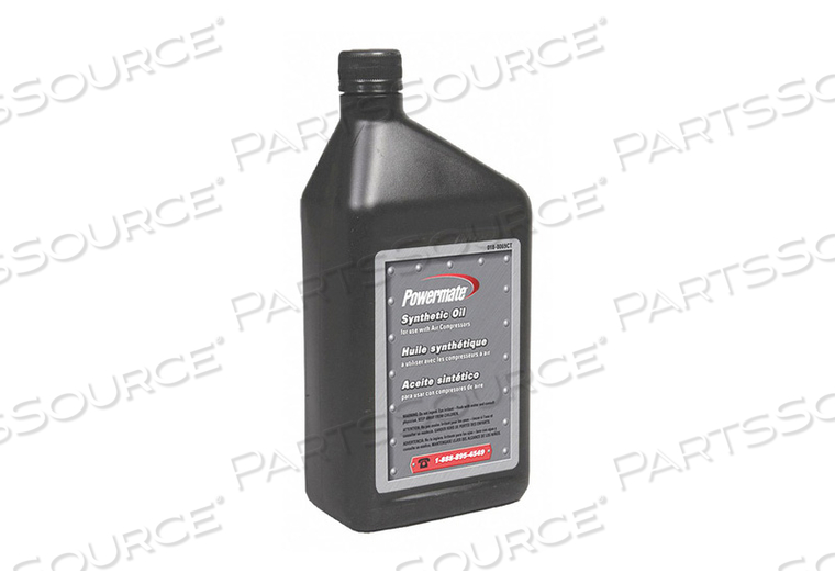 SYNTHETIC AIR COMPRESSOR OIL 1 QT by Powermate