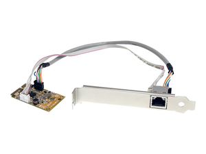 MINI PCI EXPRESS GIGABIT ETHERNET NETWORK ADAPTER NIC CARD - NETWORK ADAPTER - PCIE MINI CARD - GIGABIT ETHERNET by StarTech.com Ltd.