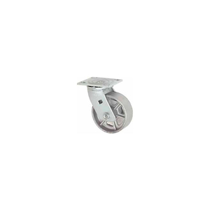 SWIVEL PLATE CASTER 5" STEEL WHEEL by Faultless Caster