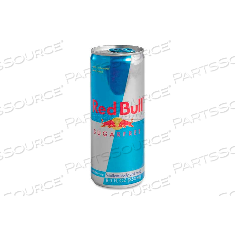 RED BULL ENERGY DRINK, ORIGINAL, SUGAR-FREE, 8.3 OZ., 24/CARTON by Marjack