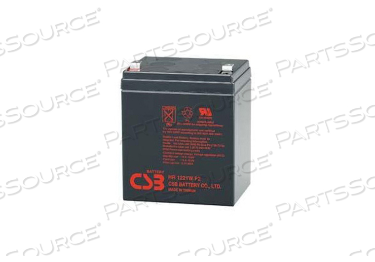 SEALED LEAD ACID BATTERY 12V 21W .250 IN TABS FLAME RETARDANT by Konica Minolta