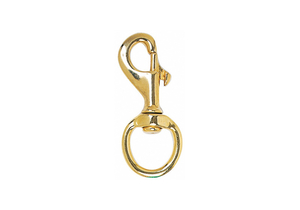 SNAP HOOK 2 1/2IN BRASS GOLD by Annin Flagmakers