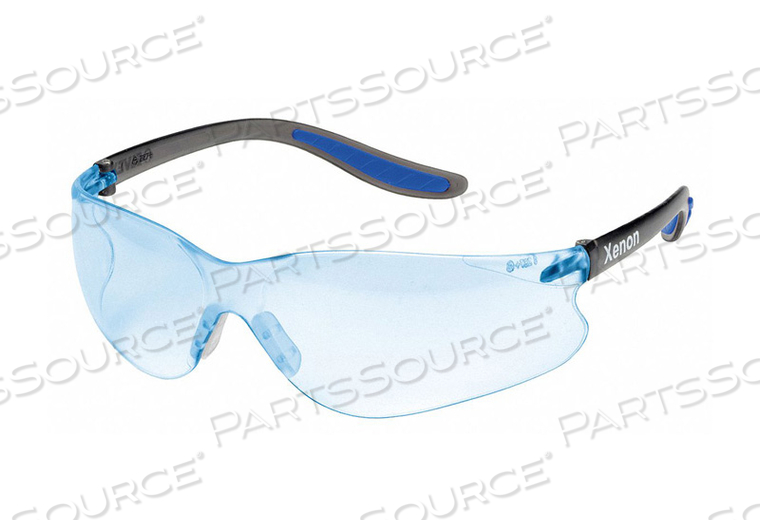 SAFETY GLASSES BLUE UNCOATED by Elvex SAFETY GLASSES BLUE UNCOATED by Elvex