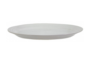 PLATTER 12-1/2X8-3/4 IN BONE WHT PK12 by Crestware