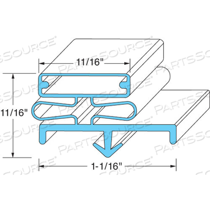 DOOR GASKET 23 1/2" X 26 1/2" 