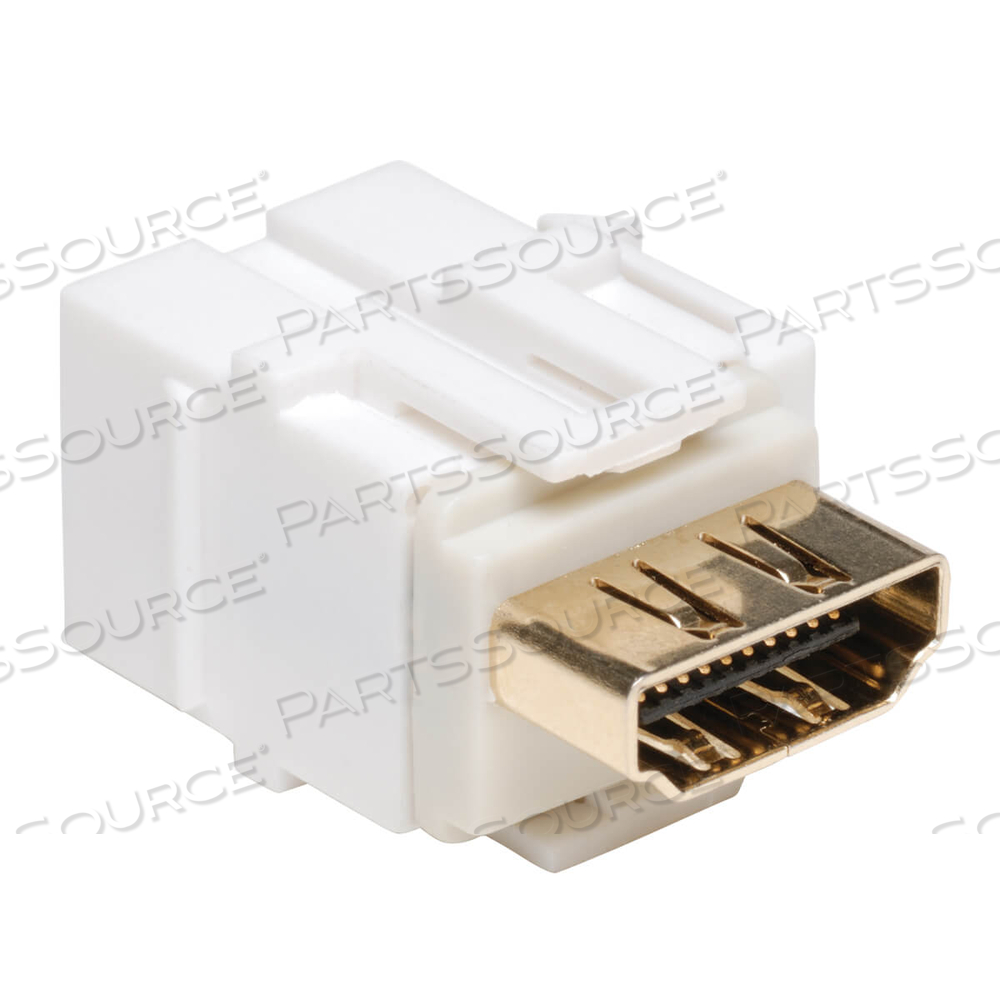 HDMI KEYSTONE JACK SNAP-IN INSERT MODULE COUPLER FEMALE / FEMALE by Tripp Lite HDMI KEYSTONE JACK SNAP-IN INSERT MODULE COUPLER FEMALE / FEMALE by Tripp Lite