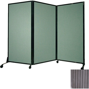 PORTABLE ACOUSTICAL PARTITION PANEL, AWRD 88"X8'4" WITH CASTERS, GRAY by Versare Solutions, Inc. PORTABLE ACOUSTICAL PARTITION PANEL, AWRD 88"X8'4" WITH CASTERS, GRAY by Versare Solutions, Inc.
