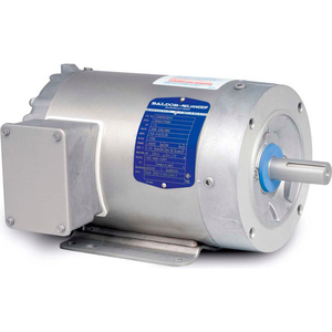 MOTOR, .75HP, 1750RPM, 3PH, 60HZ, 56C, 3514M, TENV, F1 by BALDOR