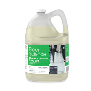 FLOOR SCIENCE CLEANER/RESTORER SPRAY BUFF, CITRUS SCENT, 1 GAL BOTTLE, 4/CARTON by Diversey