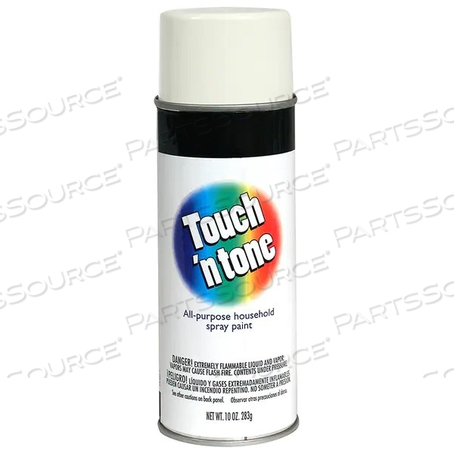 55280830 RUST-OLEUM TOUCH 'N TONE ALL-PURPOSE AEROSOL SPRAY PAINT,10 OZ, FLAT WHITE by Rust-Oleum