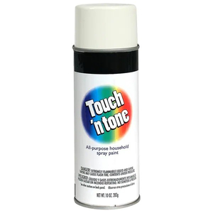 55280830 RUST-OLEUM TOUCH 'N TONE ALL-PURPOSE AEROSOL SPRAY PAINT,10 OZ, FLAT WHITE by Rust-Oleum