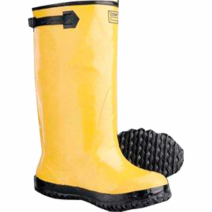 COMFITWEAR SLUSH BOOTS, SIZE 12, RUBBER, YELLOW, 1-PAIR by Hygrade Safety Supplies