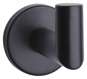 ROBE HOOK ZINC MATTE WALL MOUNT 1-3/4 H by Taymor