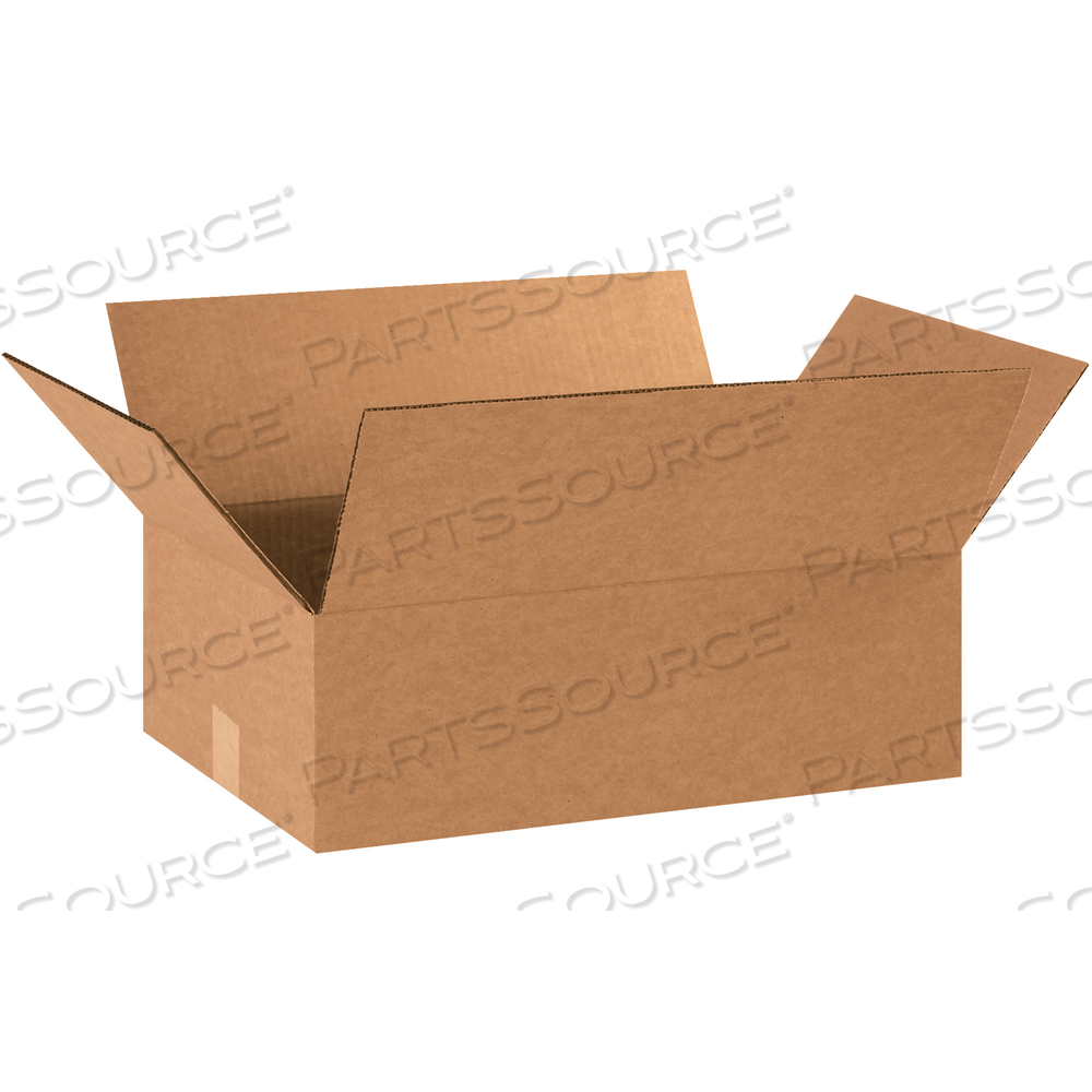 FLAT CORRUGATED BOXES, 18" X 12" X 6", KRAFT, 25/BUNDLE by BOX Partners (Box Acquisitions, LLC)