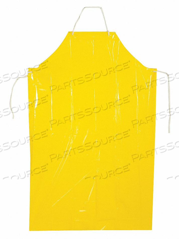 GROMMET APRON YELLOW 45 IN L PK100 by Polyco GROMMET APRON YELLOW 45 IN L PK100 by Polyco