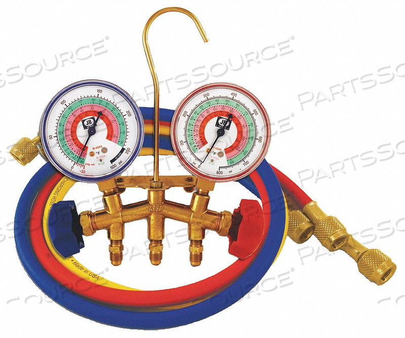 MANIFOLD GAUGE 2-VALVE by JB Industries