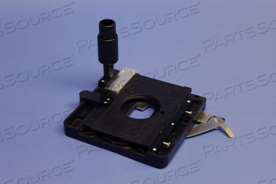 MECHANICAL STAGE, INCLUDES: INSTALLED SLIDE HOLDER, FOR USE WITH: FOR REVELATION LLL MICROSCOPE by LW Scientific