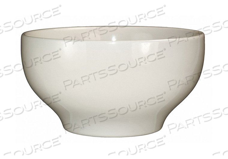 BOWL FOOTED 140 OZ AMERICAN WHITE PK6 by ITI