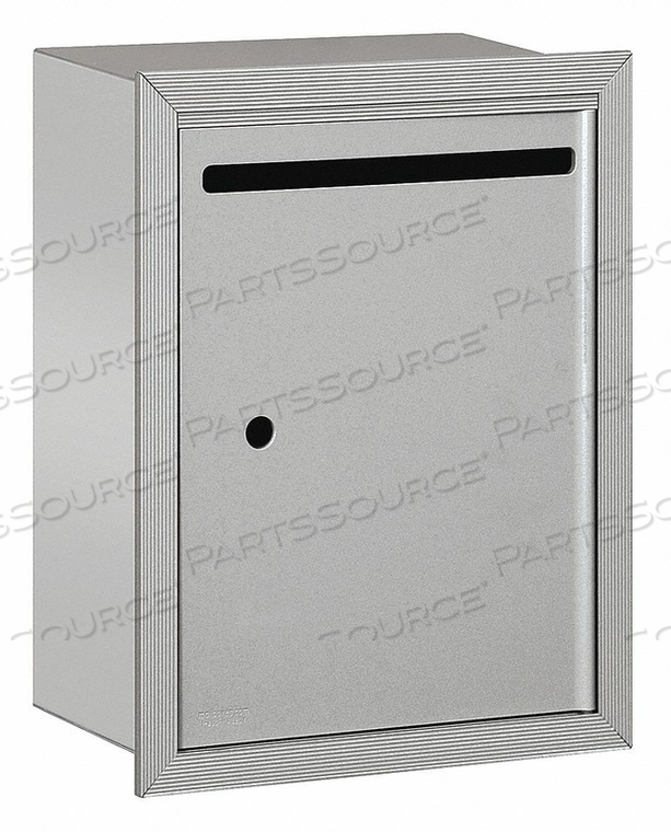 LETTER BOX - 15"W X 6-3/4"D X 19"H STANDARD, RECESSED MOUNTED, ALUMINUM, USPS ACCESS by Salsbury Industries LETTER BOX - 15"W X 6-3/4"D X 19"H STANDARD, RECESSED MOUNTED, ALUMINUM, USPS ACCESS by Salsbury Industries