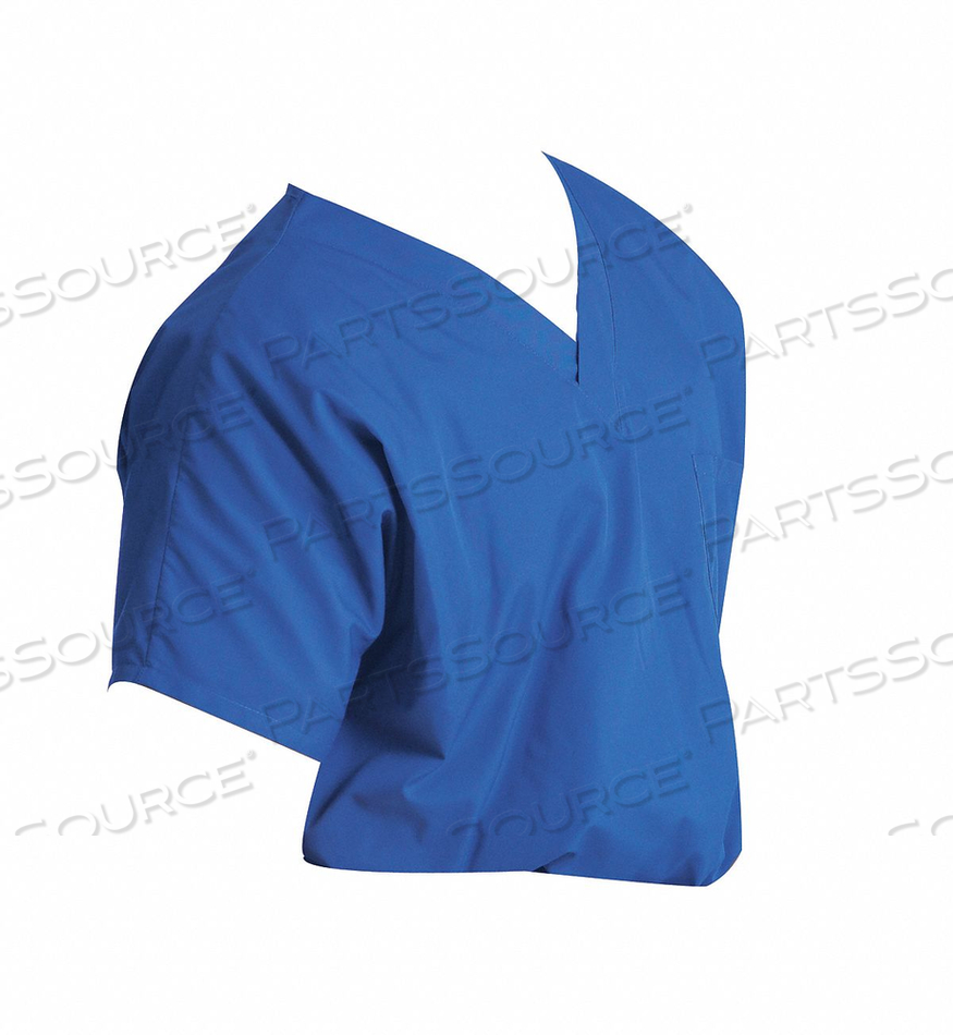SCRUB SHIRT L ROYAL BLUE UNISEX by Landau SCRUB SHIRT L ROYAL BLUE UNISEX by Landau