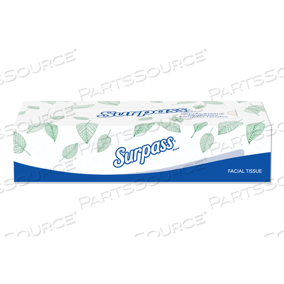 FACIAL TISSUE FOR BUSINESS, 2-PLY, WHITE by Surpass FACIAL TISSUE FOR BUSINESS, 2-PLY, WHITE by Surpass