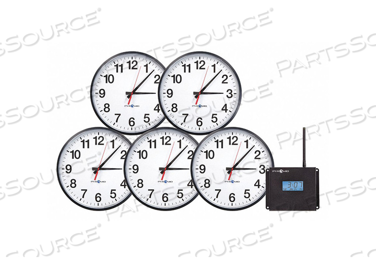 WALL CLOCK ANALOG BATTERY by Pyramid WALL CLOCK ANALOG BATTERY by Pyramid