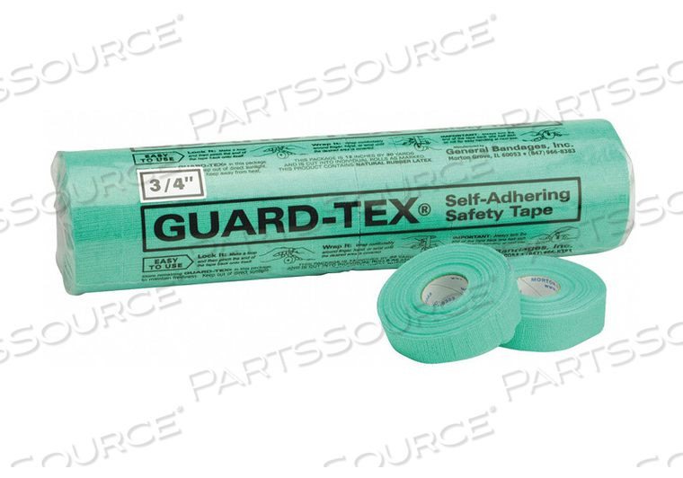 E1700 SAFETY TAPE GREEN 3/4 X 30 YD. L PK16 by Guard-Tex